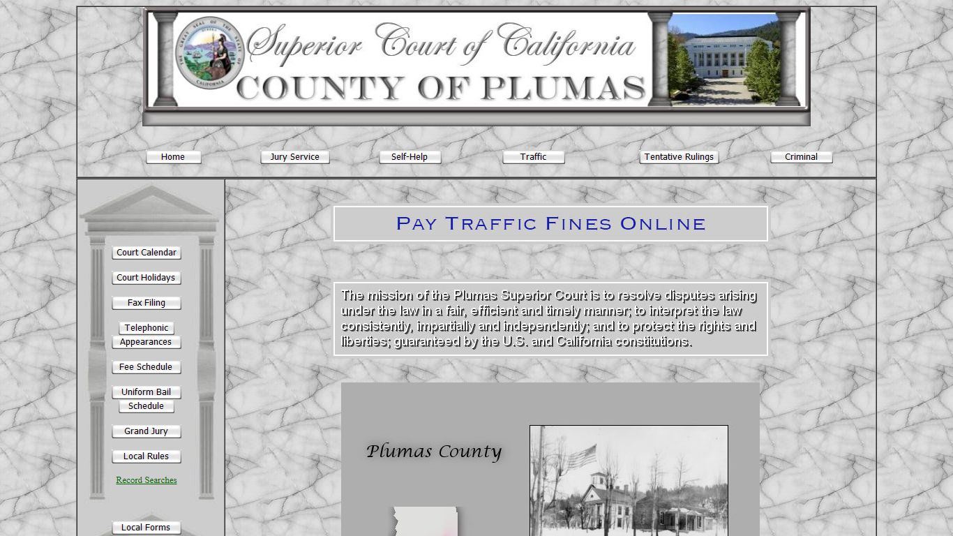 Superior Court of California: County of Plumas